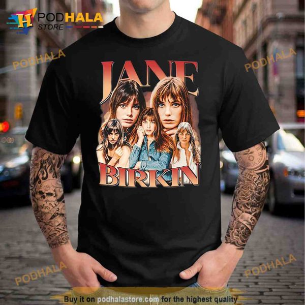 Collage Jane And Maggie Jane Birkin Trending Shirt