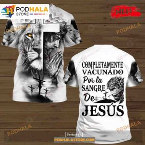 Completamente Vacunado Por La Sangre De Jesus Luxury Sweatshirt 3D Hoodie 2