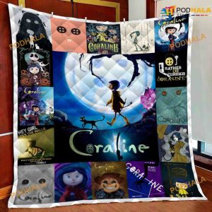Coraline Halloween 2023 Quilt