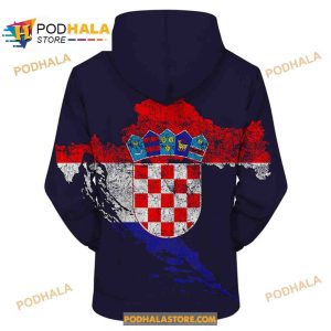 Croatia Flag 3D Hoodie Sweatshirt Shirt 1