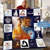 Custom Beauty and the Beast Quilt, Belle Princess Beauty and the Beast Fleece Blanket