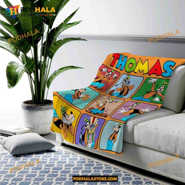Custom Disney Goofy Movies Blanket, Max Goof Fleece Blanket, Christmas Gifts