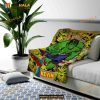 Custom Name Avenger Hulk Marvel Blanket, Super Hero Blanket For Fans