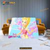 Custom Name Barbie Disney Blanket, Disney Gifts For Women