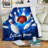 Custom Name Bowling Blanket - Bowling Fleece Blanket