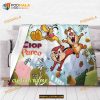 Custom Name Chip N Dale Disney Fleece Blanket, Unique Disney Gifts For Adults