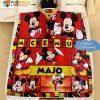 Custom Name Disney Mickey Mouse Blanket, Mickey Mouse Birthday Gifts