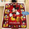 Custom Name Disney Mickey Mouse Blanket, Mickey Mouse Gifts For Adults