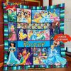 Custom Name Disney Princess Blanket, Disney Princess Gifts, Xmas Gifts