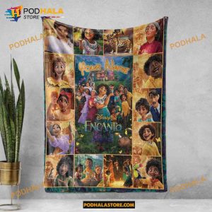 Custom Name Encanto Mirabel Madrigal Disney Blanket, Gifts For Disney Lovers