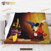 Custom Name Fantasia Disney Blanket, Disney Presents