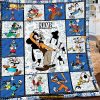 Custom Name Goofy Play Sports Disney Blanket, Goofy Birthday Kid Gift