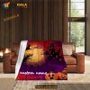 Custom Name Pumpkin Ghost Halloween Fleece Blanket, Scary Halloween Quilt 13