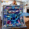 Custom Name Stitch Blanket, Lilo and Stitch Fleece Blanket, Stitch Gift Ideas