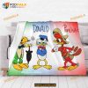 Custom Name The Three Caballeros Disney Blanket, Disney Gift Ideas