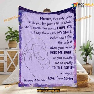 Custom Name with I've Only Been With You A Little While Fleece Blanket