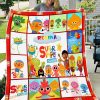 Custom Super Simple Songs Fleece Blanket For Kids Boy Girl