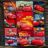 Custom with Disney Pixar Cars Movie Series Characters Quilt, Disney Fleece Blanket