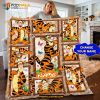 Custome Name Disney Tigger Quilt, Winnie The Pooh Blanket, Disney Presents
