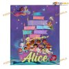 Customized Disney World The Little Mermaid - Alladin Characters - Princess - Frozen  - Tinkerbell Blanket