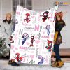 Customized Spidey and His Amazing Friends The Spider Gwen Fleece Blanket