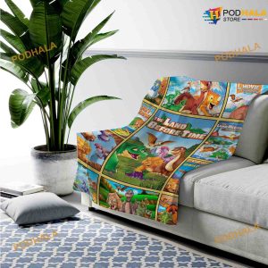 Customized The Land Before Time Fleece Blanket