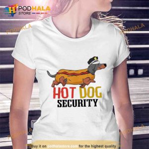 Dachshund Hot Dog Security Trending Shirt 2