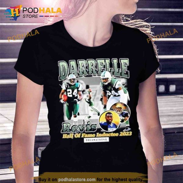 Darrelle revis hall of fame inductee 2023 Trending Shirt 2