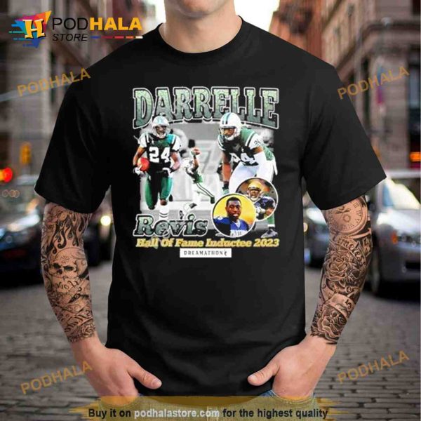 Darrelle revis hall of fame inductee 2023 Trending Shirt 2