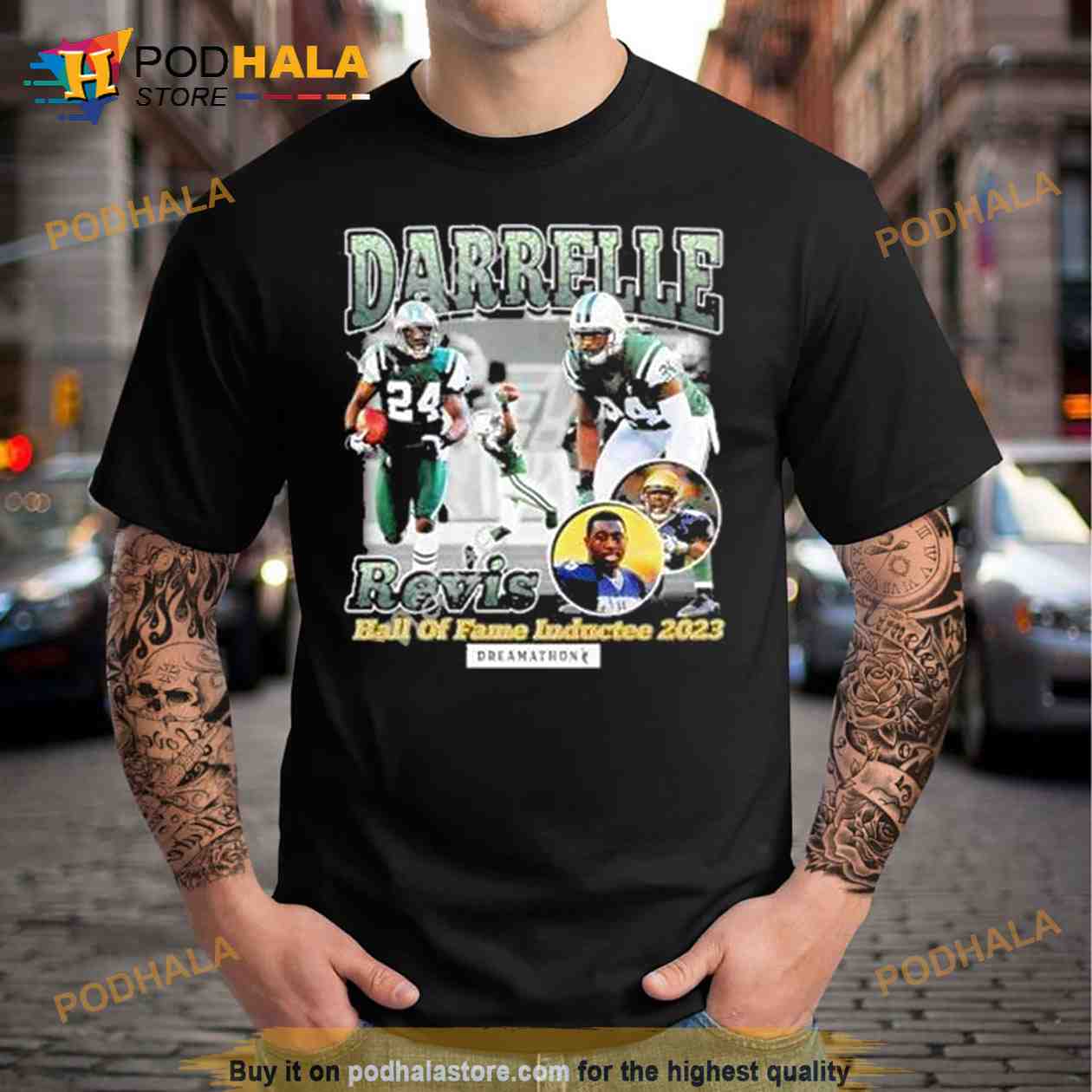 Darrelle revis hall of fame inductee 2023 Trending Shirt 2 - Bring