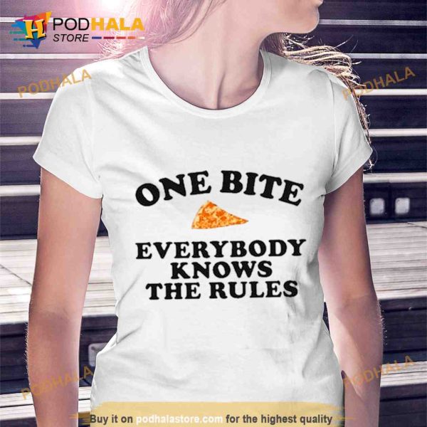 Dave Portnoy One Bite Everyone Knows The Rules Trending Shirt
