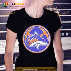 Denver Broncos Nuggets Mash Up Logo News 2023 Trending Shirt 2