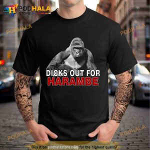 Dicks Out For Harambe 2023 Trending Shirt