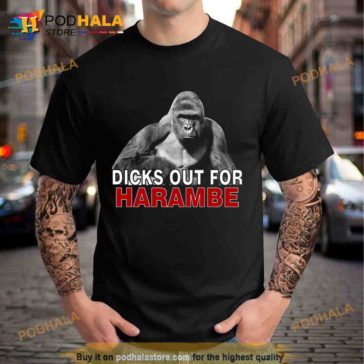 Harambe Shirt 