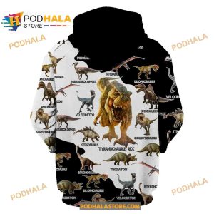 Dinosaurs 3D Printing Limited Edition 3D Hoodie Sweatshirt Shirt 2