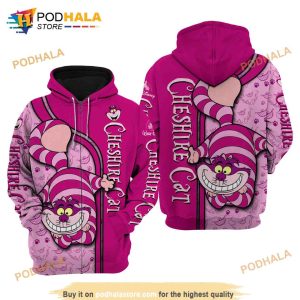 Disney Cheshire Cat Disney Unisex Cartoon Graphic 3D Hoodie, Sweatshirt, Shirt