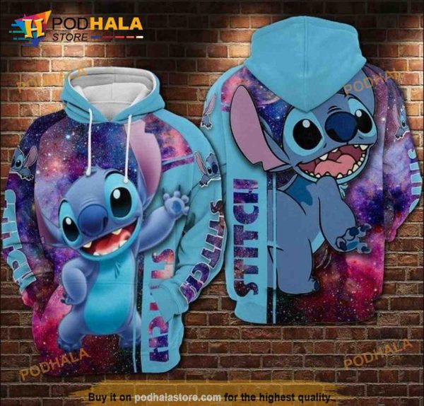 Disney Lilo And Stitch Funny 3d Hoodie, Lilo And Stitch Gifts