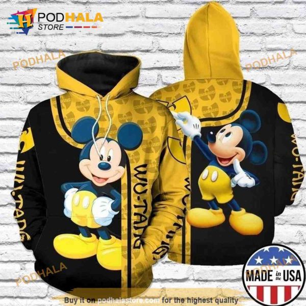 Disney Mickey Full Printing 3d Hoodie, Mickey Mouse Gifts For Women