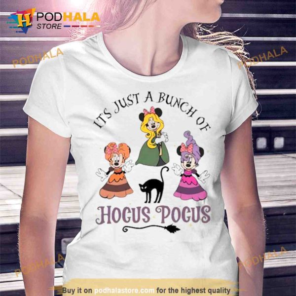 Disney Mickey Its Just A Bunch Of Hocus Pocus Halloween Trending Shirt