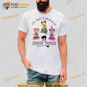 Disney Mickey Its Just A Bunch Of Hocus Pocus Halloween Trending Shirt 2