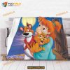 Disney Oliver Company Custom Name Blanket, Disney Gifts For Women