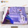 Disney Once Upon a Snowman Custom Name Blanket, Disney Gift Ideas