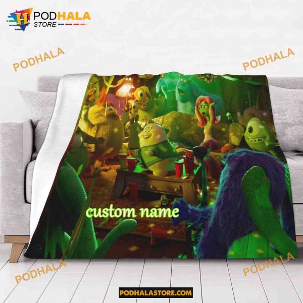Disney Party Central Custom Name Blanket