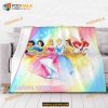 Disney Princess Custom Name Blanket, Disney Princess Gifts