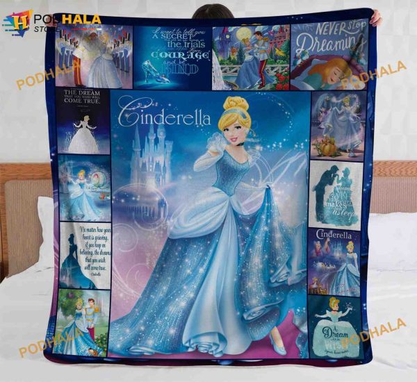 Disney Princess Sofa Blanket, Walt, Disneyland Blanket