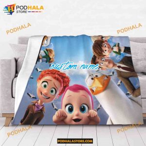 Disney Ron s Gone Wrong Custom Name Blanket