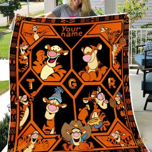 Disney Tigger Winnie The Pooh Blanket, Disney Gifts For Adults