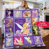 Disney Tinkerbell Fleece Blanket, Tinker bell Water bottle, Disney Gift Ideas