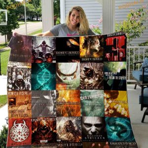 Disturbed Albums Halloween Blanket, Halloween Gift Ideas