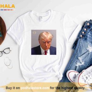 Donald Trump Mugshot 2023 T Shirt Trump Mugshot Shirt 2